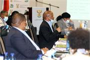 Minister Mr Senzo Mchunu addressing the Norther Cape Province delegation 14